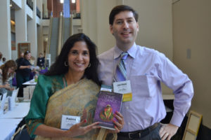 Me and author Padma Venkatraman