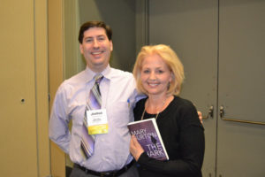 Authors JP Cane and Mary Burton